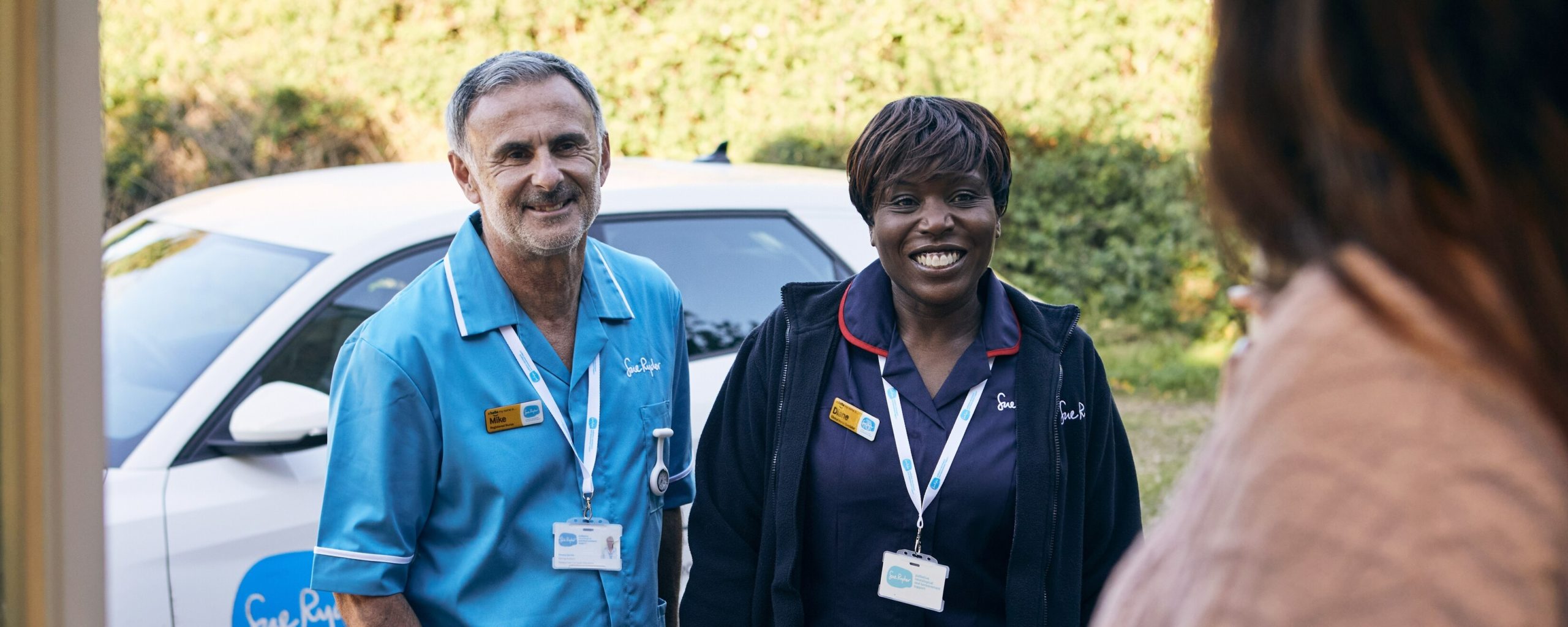 Nurses from Sue Ryder South Oxfordshire Palliative Care Hub, who received a Councillor Community Grant