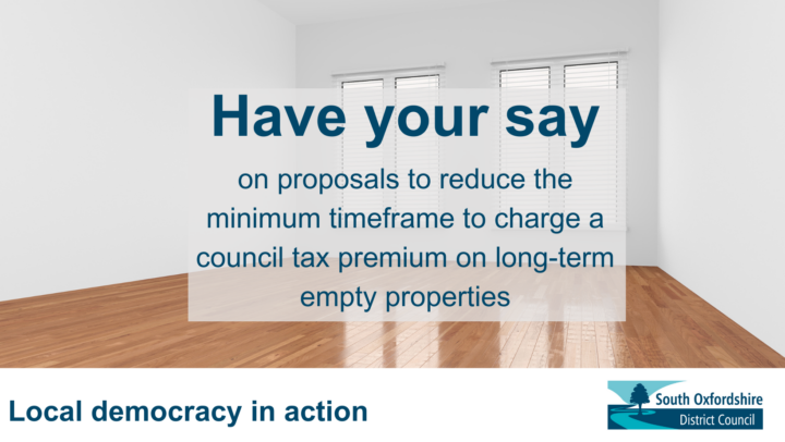 have your say on council tax for long term empty properties