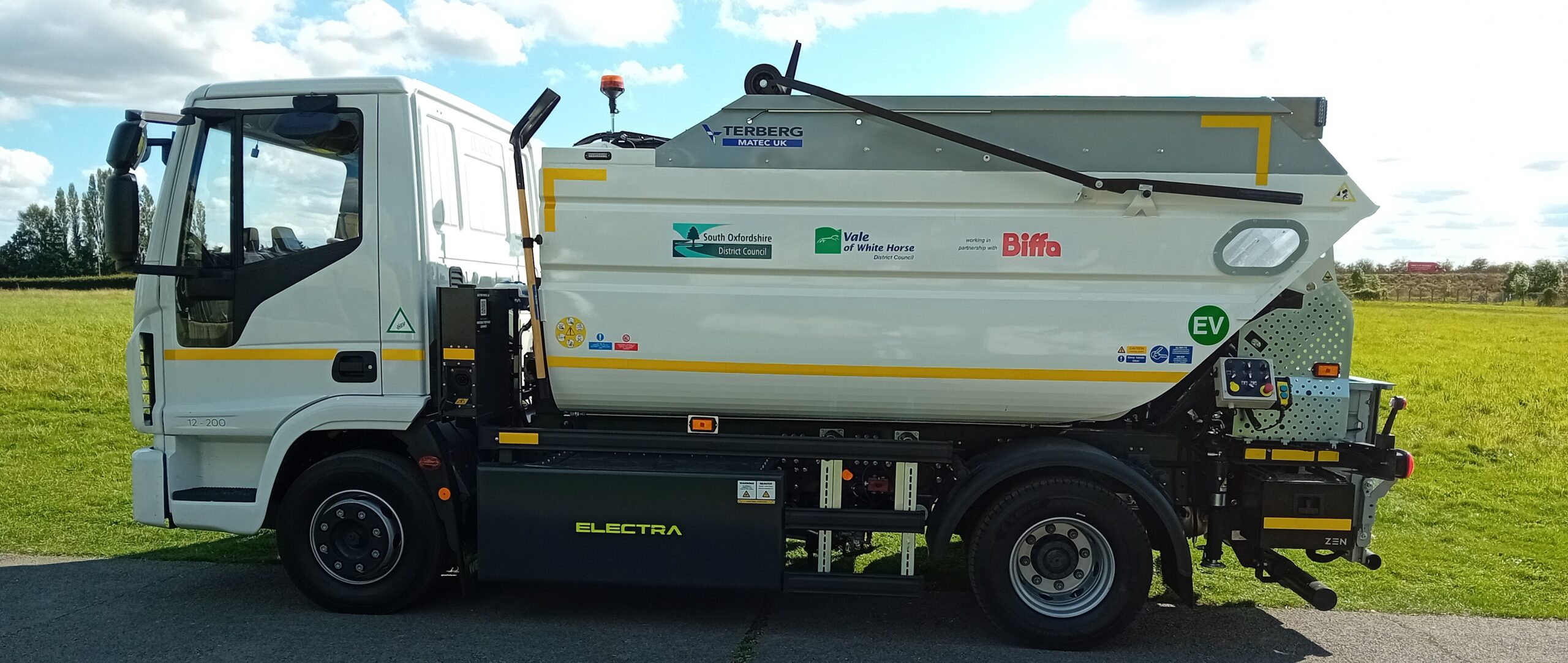 ev food waste truck